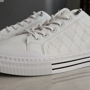 Classic White Low-Top Sneakers